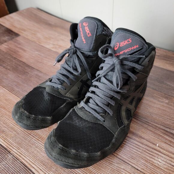 Asics Snapdown 3 Mens 9.5 Wide Wrestling Boxing Shoes Black Mat Grip 1081A031 - Picture 3 of 11